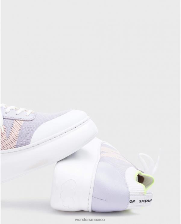 Wonders zapatilla violeta lavanda kiwi calzado mujer 022RR93