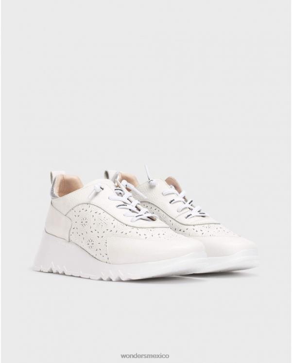 Wonders zapatillas blancas off/pl calzado mujer 022RR203