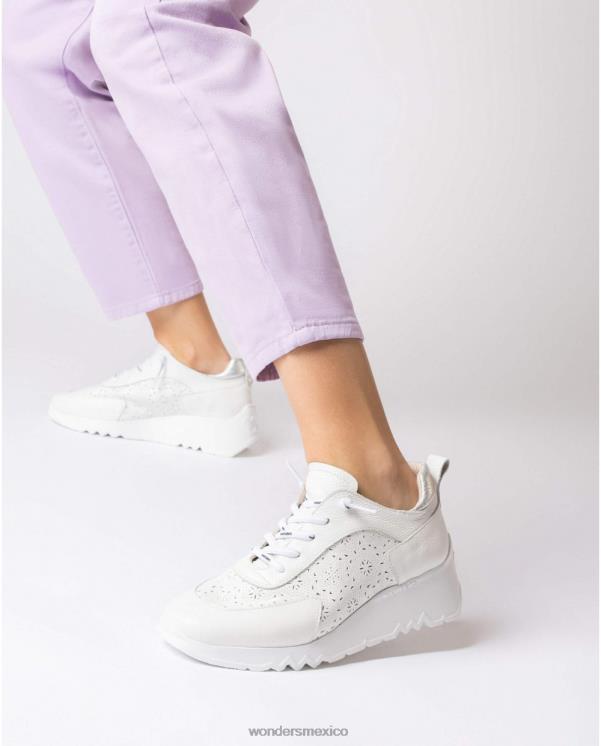 Wonders zapatillas blancas off/pl calzado mujer 022RR203