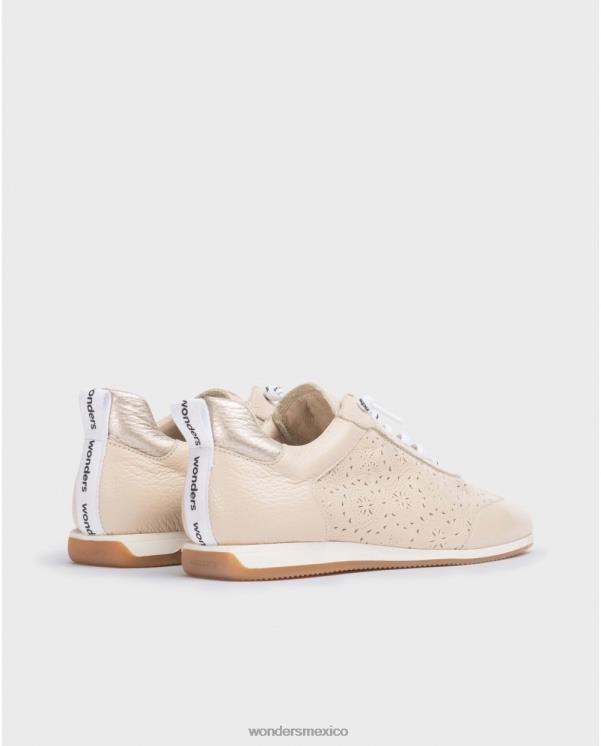 Wonders zapatillas brit beige natur/plao calzado mujer 022RR281