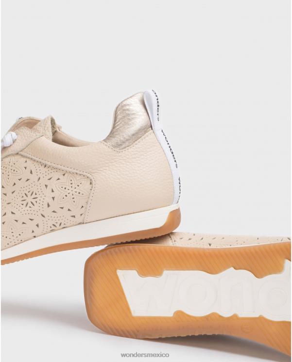 Wonders zapatillas brit beige natur/plao calzado mujer 022RR281