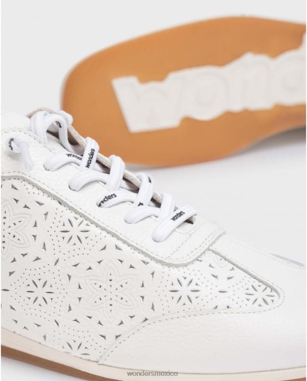 Wonders zapatillas brit blancas off/plata calzado mujer 022RR282