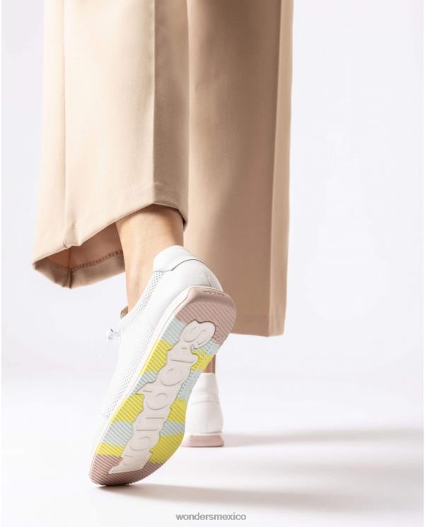Wonders zapatillas carol blanco roto calzado mujer 022RR305