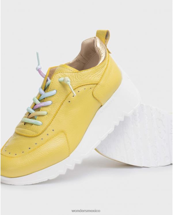 Wonders zapatillas lim/go amarillo menta calzado mujer 022RR170