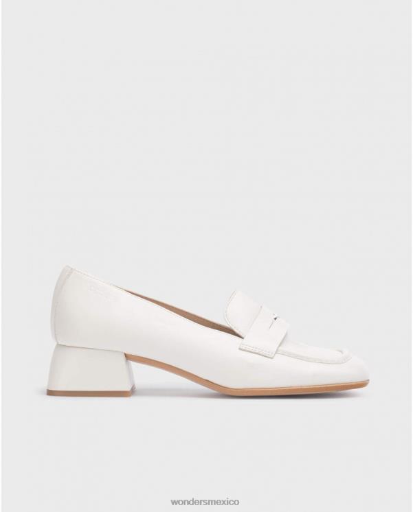 Wonders mocasín de regalo blanco roto calzado mujer 022RR222
