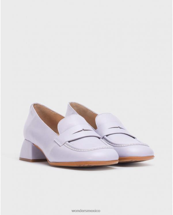 Wonders mocasín de regalo violeta lavanda calzado mujer 022RR220