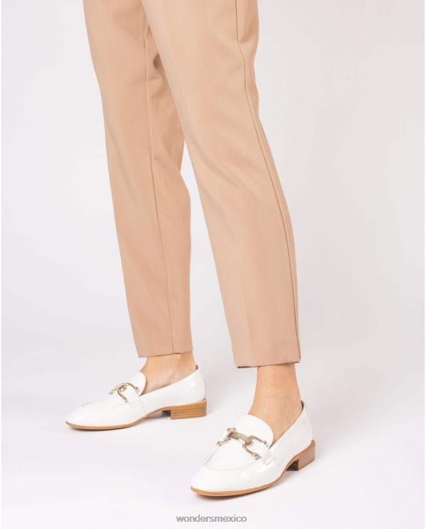 Wonders mocasín ermes blanco roto calzado mujer 022RR235