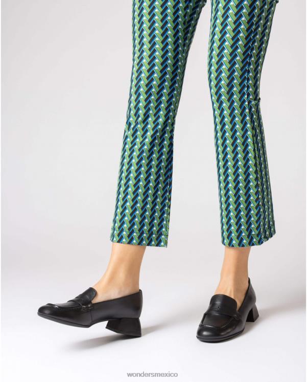 Wonders mocasin negro regalo negro calzado mujer 022RR221