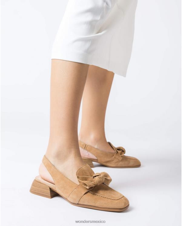 Wonders zapato marrón arena watts calzado mujer 022RR142